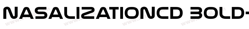 NasalizationCd Bold字体转换 NasalizationCd Bold字体转换